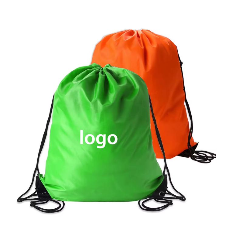 Polyester tas met trekkoord